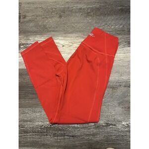 Alphalete Athletics Size Small Leggings | Bright Red, Gym Workout, EUC